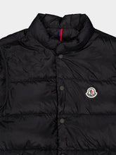 Moncler Navy Blue Tuquerouye Down Gilet