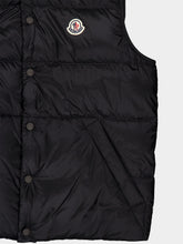 Moncler Navy Blue Tuquerouye Down Gilet
