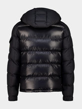 Moncler Black Maya Hooded Short Down Jacket