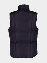 Moncler Navy Brumelune Short Down Vest