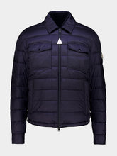 Moncler Navy Blue Vydori 3-in-1 Short Down Jacket