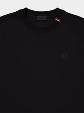 Moncler Black Logo Cotton T-Shirt