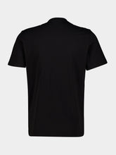Moncler Black Cotton Jersey Logo T-Shirt