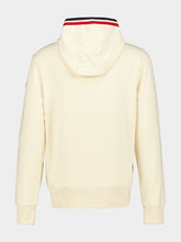 Moncler Cream Cotton Hooded Sweatshirt