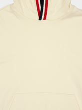 Moncler Cream Cotton Hooded Sweatshirt