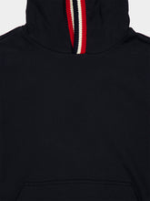 Moncler Navy Cotton Hooded Sweatshirt
