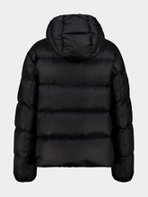 Moncler Black Feligule Hooded Short Down Jacket