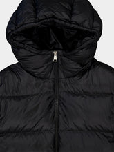 Moncler Black Feligule Hooded Short Down Jacket