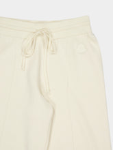 Moncler Ivory Double Knit Wool and Cashmere Trousers