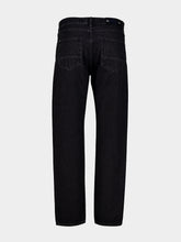 Stone Island Black Light Bull Denim Straight-Leg Jeans