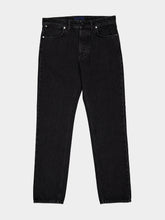Stone Island Black Light Bull Denim Straight-Leg Jeans