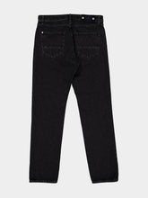 Stone Island Black Light Bull Denim Straight-Leg Jeans