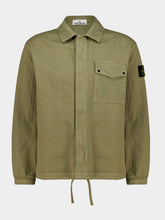 Stone Island Military Green Cotton Overshirt