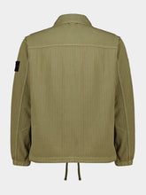 Stone Island Military Green Cotton Overshirt