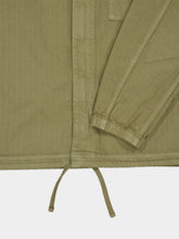 Stone Island Military Green Cotton Overshirt