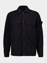 Stone Island Black Ghost Nylon Overshirt