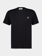 Stone Island Black Cotton Jersey Slim-Fit T-Shirt