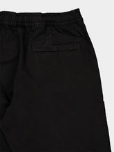 Stone Island Black Organic Cotton Cargo Trousers