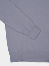 Stone Island Ash Grey Stretch Wool Crewneck Jumper