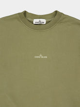 Stone Island Military Green Cotton Sweatshirt