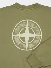 Stone Island Military Green Cotton Sweatshirt