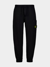 Stone Island Black Cotton Joggers