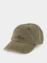 Stone Island Military Green Logo Embroidered Baseball Cap