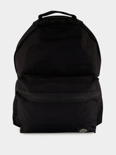 Stone Island Black Coated Nylon Backpack