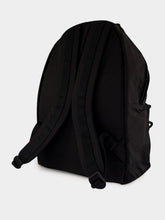 Stone Island Black Coated Nylon Backpack