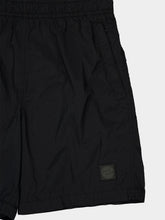Stone Island Black Nylon Swim Shorts