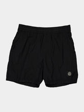 Stone Island Black Nylon Swim Shorts