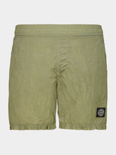 Stone Island Laurel Green Nylon Swim Shorts