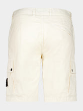 Stone Island Ivory Cargo Bermuda Shorts