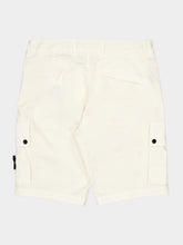 Stone Island Ivory Cargo Bermuda Shorts