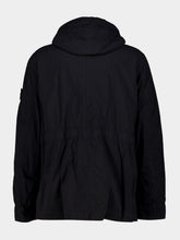 Stone Island Black Ghost Nylon Short Parka Jacket