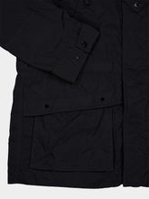 Stone Island Black Ghost Nylon Short Parka Jacket
