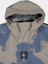 Stone Island Grey Hand-Painted David Light-TC Short Parka