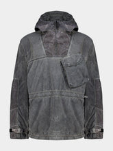 Stone Island Black Pigment Dyed Nylon Anorak
