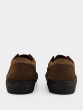 Stone Island Umber Suede Low-Top Trainers