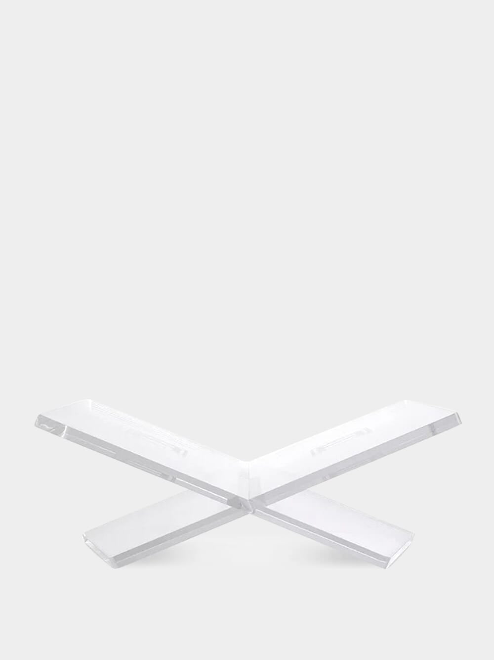 White Bookstand