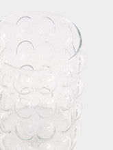 Madam Stoltz Glass Vase with Bubble Design