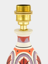 Cressida Bell Mauve Hand-Painted Callisto Lamp Base