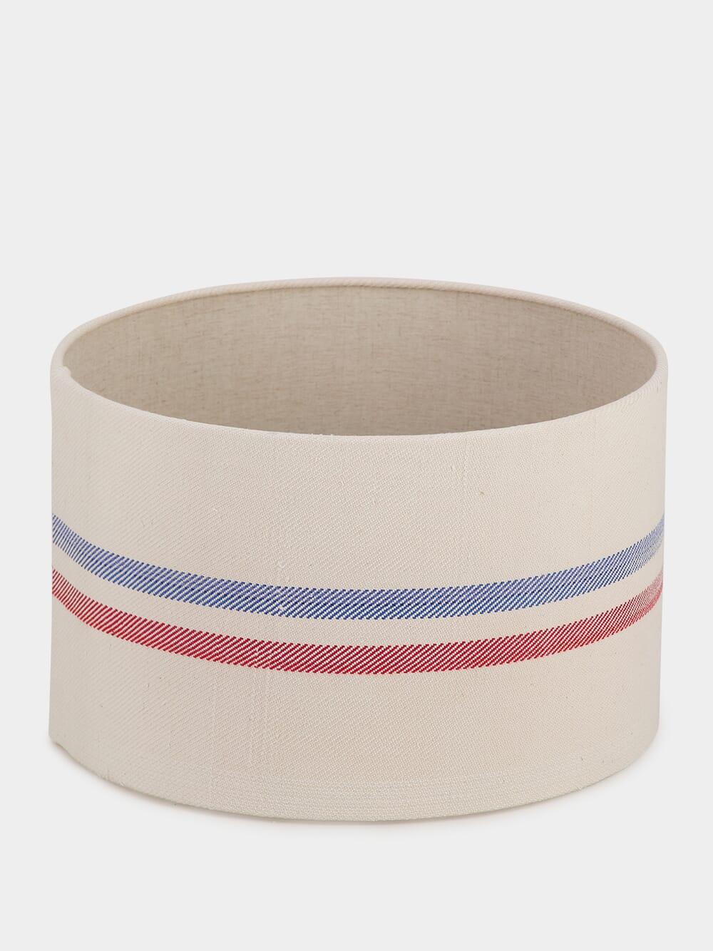 Striped Linen Lampshade