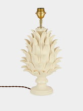 Jean Roger Natural Flamme Small Ceramic Table Lamp