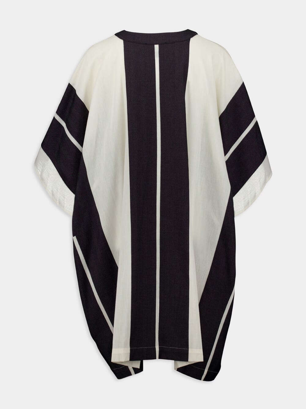 Lamu Kaftan Striped Cotton Gauze