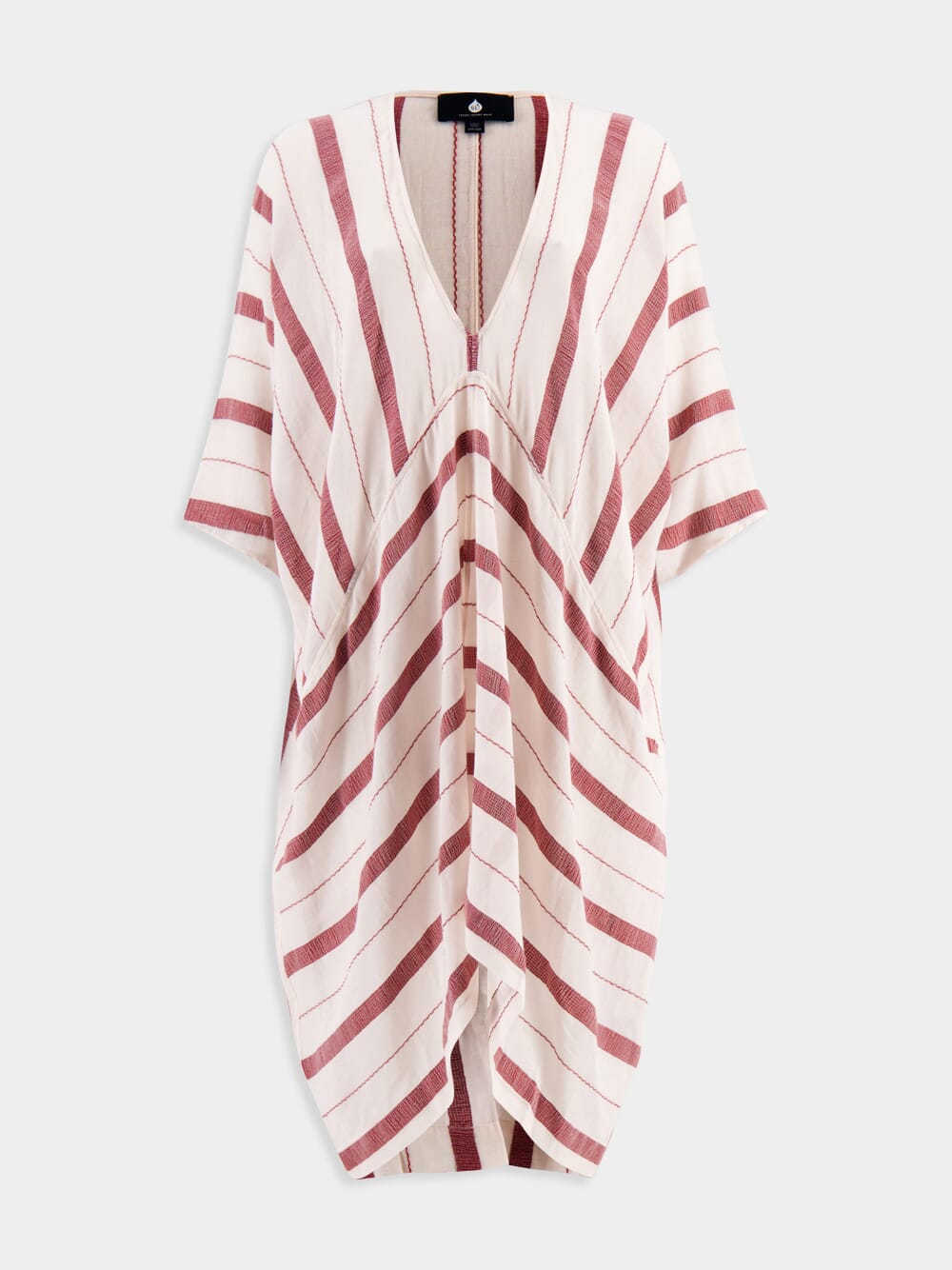 Lea Kaftan Striped Cotton Midi