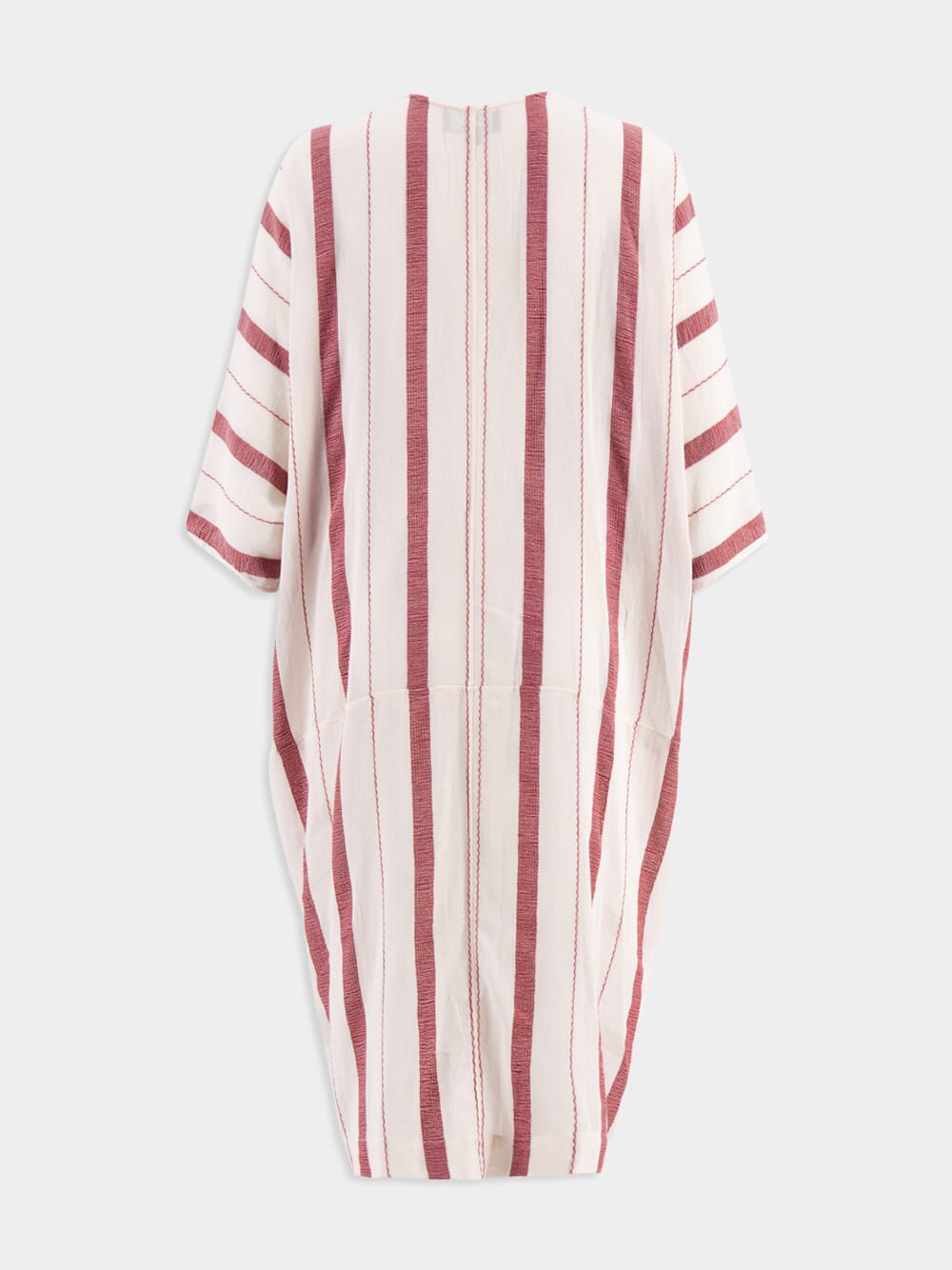 Lea Kaftan Striped Cotton Midi