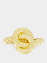 Lelet NY Gold Plated Glossy Knot Barrette