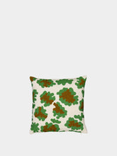 Lindell & Co Off-White Leo Embroidered Cushion