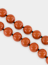 Le Sundial Nautilus Red Jasper Collar